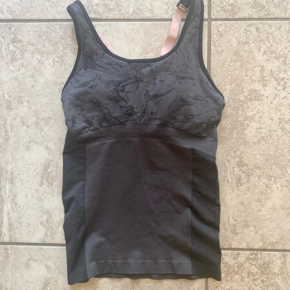 Fabletics Black and Pink Sports Bra - Picture 2 of 3